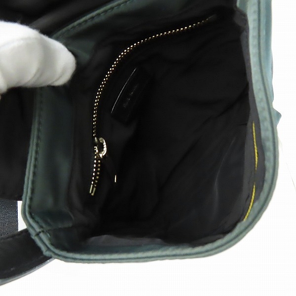 実際に弊社で買取させて頂いたPaul Smith/ポールスミス レザー切り替え ショルダーバッグの画像 3枚目