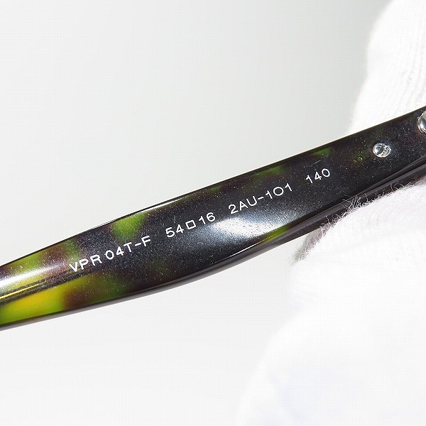 実際に弊社で買取させて頂いた(1)PRADA JOURNAL/プラダ ジャーナル メガネフレーム アイウェア VPR04T-F/2AU-1O1の画像 6枚目