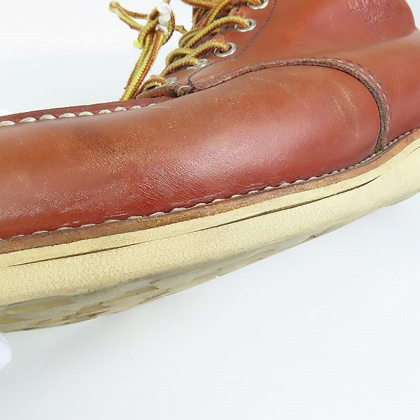 実際に弊社で買取させて頂いたRED WING/レッドウィング アイリッシュセッターモックトゥブーツ 9106/10Dの画像 9枚目