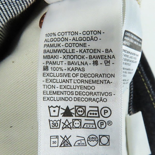 実際に弊社で買取させて頂いた【未使用】 LEVI'S/リーバイス VINTAGE CLOTHING 1955モデル 501 デニムパンツ/50155-0081/W36L34の画像 4枚目