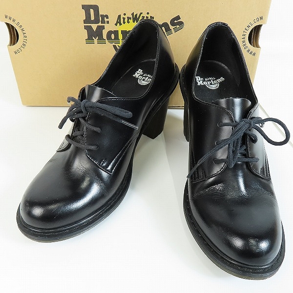 実際に弊社で買取させて頂いたDr.Martens/ドクターマーチン JINELLE/ジャネル 3ホール ヒールパンプス 14393002/UK5