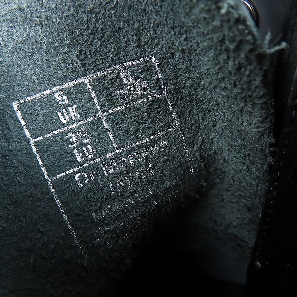実際に弊社で買取させて頂いたDr.Martens/ドクターマーチン JADON/ジェイドン サイドジップ 8ホールブーツ 15265001/UK5の画像 5枚目