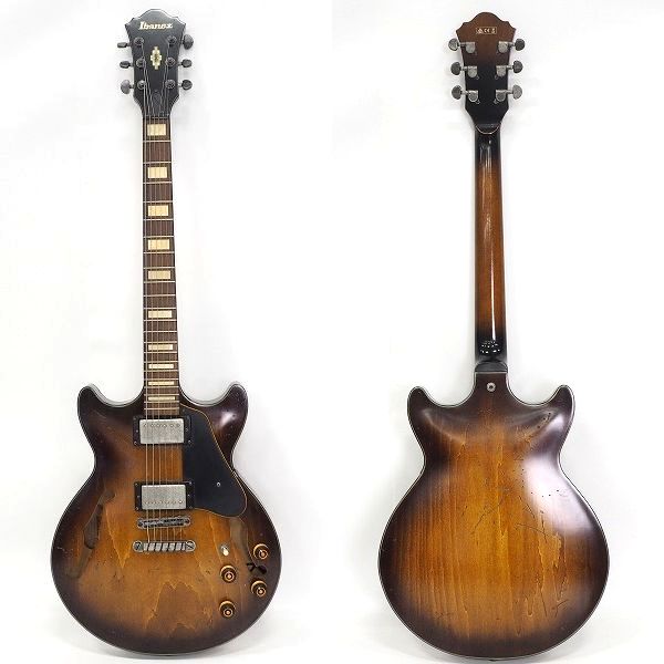 実際に弊社で買取させて頂いた★Ibanez/アイバニーズ AMV10A-TCL Artcore Vintage Series セミアコ/エレキギター ヴィンテージ加工の画像 1枚目