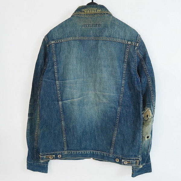 実際に弊社で買取させて頂いたNUMBER (N)INE/ナンバーナイン 02SS モダンエイジ期 デニムジャケット 3の画像 1枚目