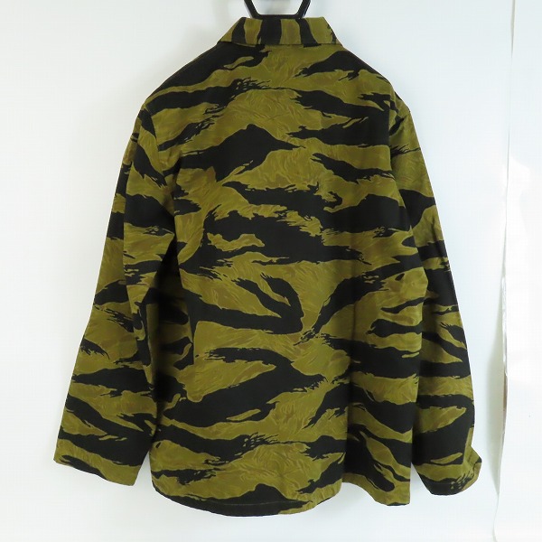 実際に弊社で買取させて頂いたBUZZ RICKSONS/バズリクソンズ ゴールド タイガー ストライプ ジャケット BR14937/40の画像 1枚目