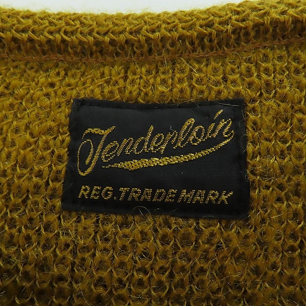 実際に弊社で買取させて頂いたTENDERLOIN/テンダーロイン T-MOHAIR ニットセーター マスタード Lの画像 2枚目