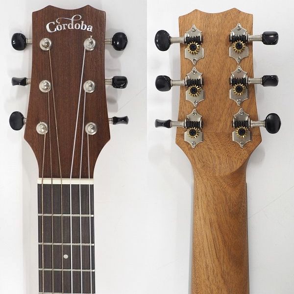 実際に弊社で買取させて頂いた★Cordoba/コルドバ  Mini M ミニクラシックギター ギグケース付の画像 2枚目