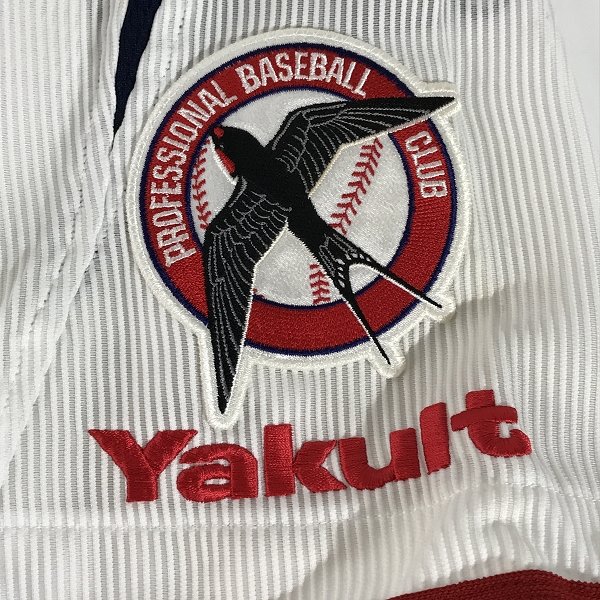 実際に弊社で買取させて頂いたデサント×ビームス 東京ヤクルトスワローズ 2006 ホーム レプリカユニフォーム #19石川/Oの画像 4枚目