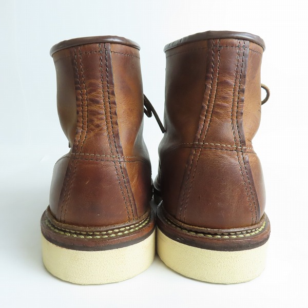 実際に弊社で買取させて頂いたRED WING/レッドウィング 6inch Classic MOC 6インチ クラシックモック 1907/US7 の画像 1枚目