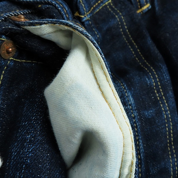 実際に弊社で買取させて頂いたTHE FLAT HEAD/フラットヘッド デニムパンツ F350/32の画像 7枚目