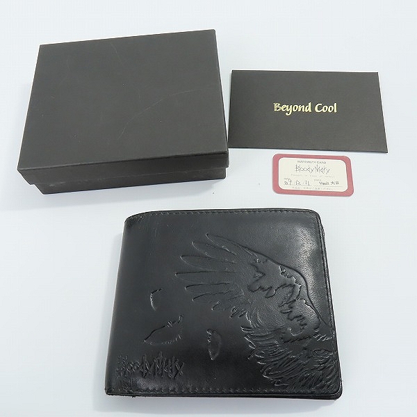 実際に弊社で買取させて頂いたBloody Mary/ブラッディマリー ミニウォレット/二つ折り財布 レザーの画像 9枚目