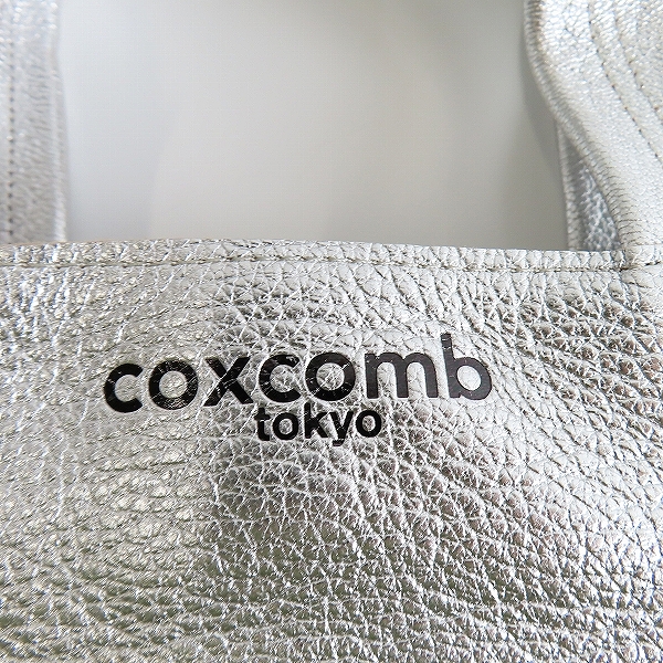 実際に弊社で買取させて頂いたCOXCOMB × BEAMS× NASA/コックスコーム×ビームス×ナサ Planets/プラネッツ ゴートレザー トートバッグ の画像 7枚目