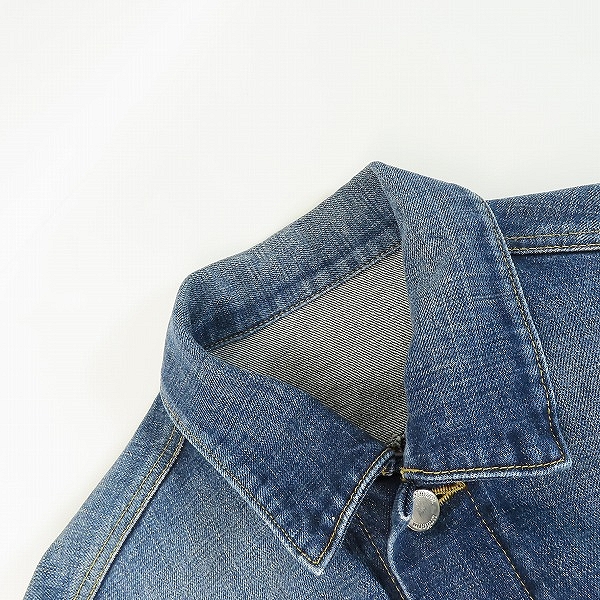実際に弊社で買取させて頂いたuniform experiment/ユニフォームエクスペリメント 22SS DAMAGED DENIM JACKET UE-220032 2の画像 5枚目
