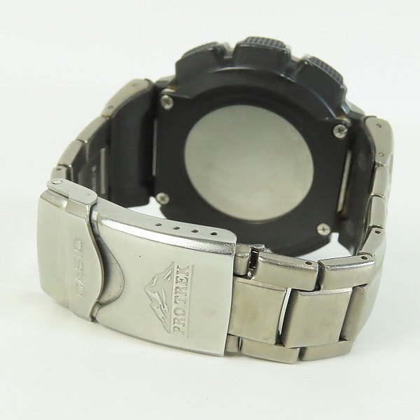 実際に弊社で買取させて頂いたCASIO/カシオ PROTREK/プロトレック トリプルセンサー ソーラー PRG-240T の画像 2枚目