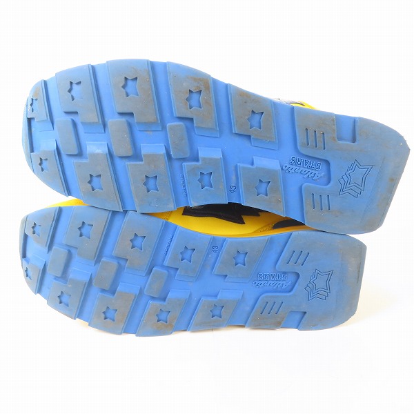 実際に弊社で買取させて頂いたATLANTIC STARS/アトランティックスターズ スニーカー イエロー/43の画像 2枚目