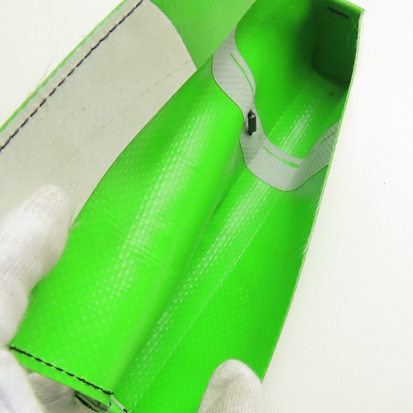 実際に弊社で買取させて頂いたFREITAG/フライターグ F240 ART ペンケース グリーン/ホワイトの画像 3枚目