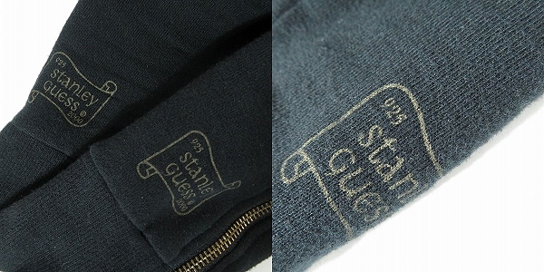 実際に弊社で買取させて頂いたGUESS WERKS/ゲス ワークス Stanley Guess/スタンリーゲス FUCK THEM バックスタッズ ダブルジップパーカー Mの画像 5枚目