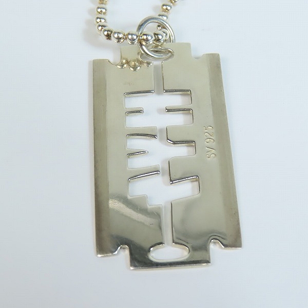 実際に弊社で買取させて頂いたHYSTERIC GLAMOUR/ヒステリックグラマー SV925 シルバーネックレス の画像 2枚目