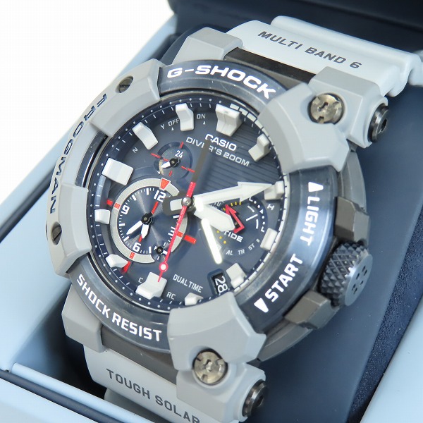 実際に弊社で買取させて頂いたG-SHOCK/Gショック FROGMAN/フロッグマン 電波ソーラー ROYAL NAVYコラボ GWF-A1000RN-8AJR