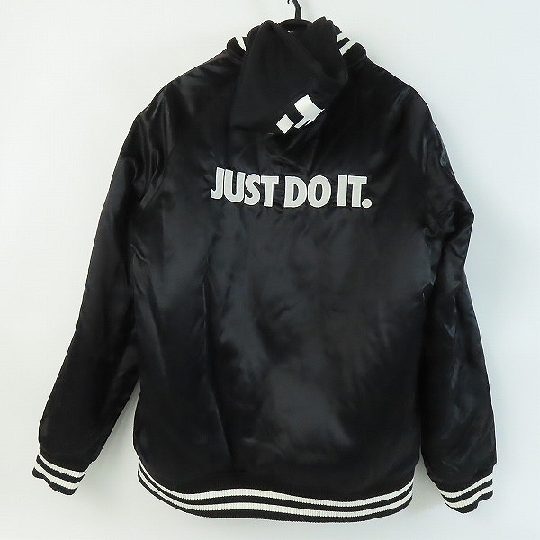 実際に弊社で買取させて頂いたF.C.R.B.×NIKE/エフシー レアルブリストル×ナイキ 15AW REVERSIBLE STADIUM JACKET/リバーシブル スタジャン 789533-011/XLの画像 3枚目