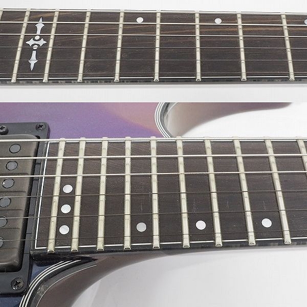 実際に弊社で買取させて頂いた★Schecter/シェクター Diamond Series HELLRAISER HYBRID C-1 FR/ヘルレイザー ハイブリッド エレキギター EMG搭載の画像 3枚目