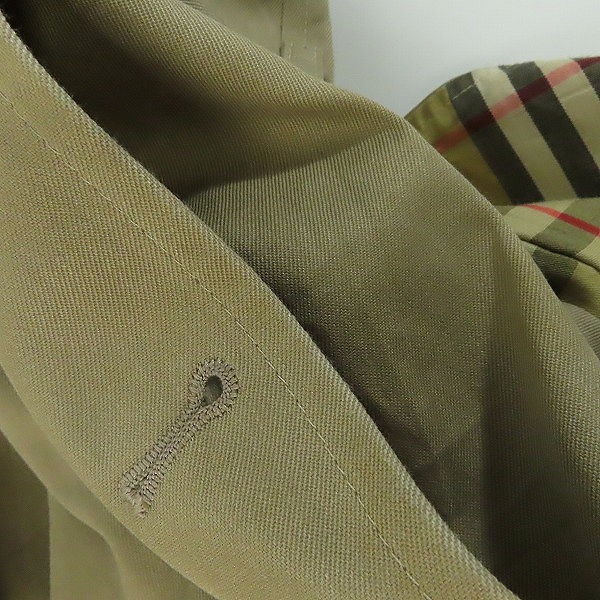 実際に弊社で買取させて頂いた【難有り】Burberrys/バーバリーズ ステンカラーコート/14の画像 5枚目