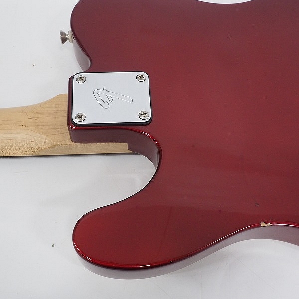 実際に弊社で買取させて頂いた★メーカー不明 テレキャスターType エレキギター ギグケース付の画像 8枚目