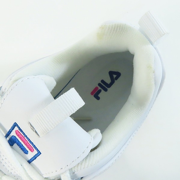 実際に弊社で買取させて頂いたFILA/フィラ Disruptor II PREMIUM/ディスラプター 2 プレミアム スニーカー F0499 /24の画像 4枚目