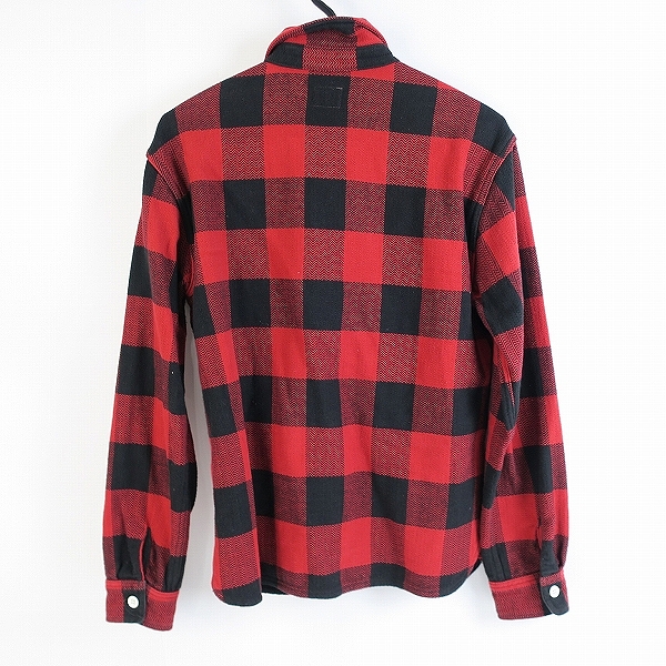 実際に弊社で買取させて頂いたTHE FLAT HEAD/フラットヘッド チェック柄 ネルシャツ HN-52W/38の画像 1枚目