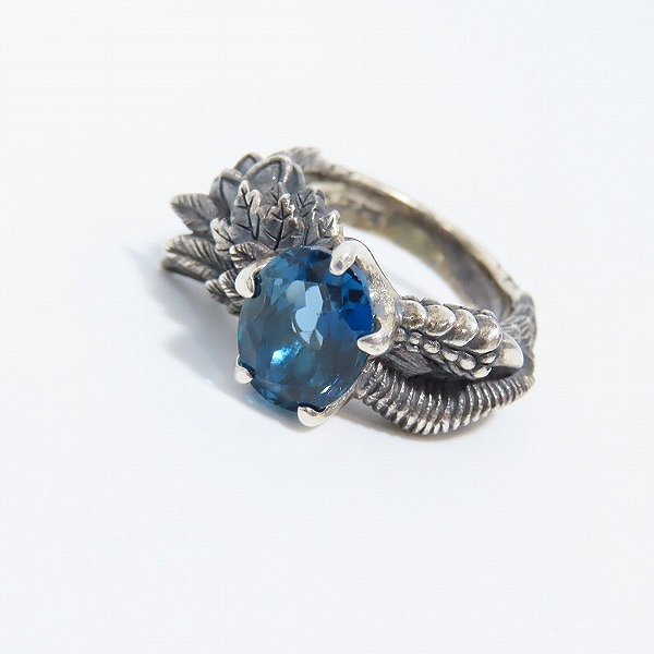 実際に弊社で買取させて頂いたBloody Mary/ブラッディマリー noah/ノアリング ロンドンブルートパーズ 11号