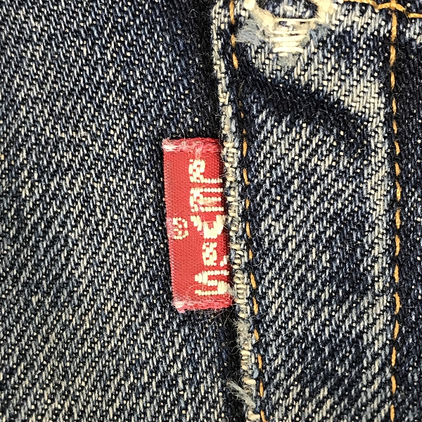 実際に弊社で買取させて頂いたLEVIS/リーバイス 501XX 米国製 555刻印/バレンシア工場 ビッグE デニムパンツ/ジーンズ 501-0004/W33の画像 3枚目