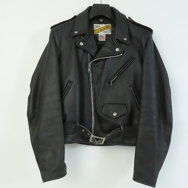実際に弊社で買取させて頂いたPERFECTO by Schott/パーフェクト バイ ショット ダブルライダースジャケット ブラック/40
