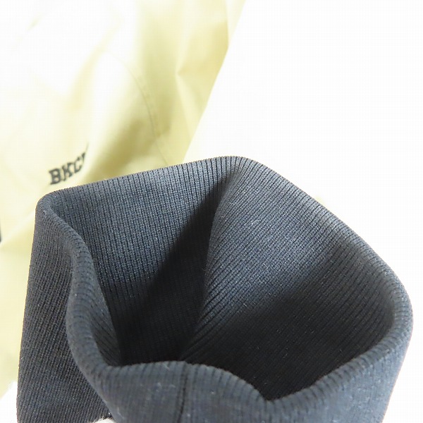 実際に弊社で買取させて頂いたBack Channel/バックチャンネル ナイロンジャケット ワンポイントロゴ刺繍 Mの画像 5枚目