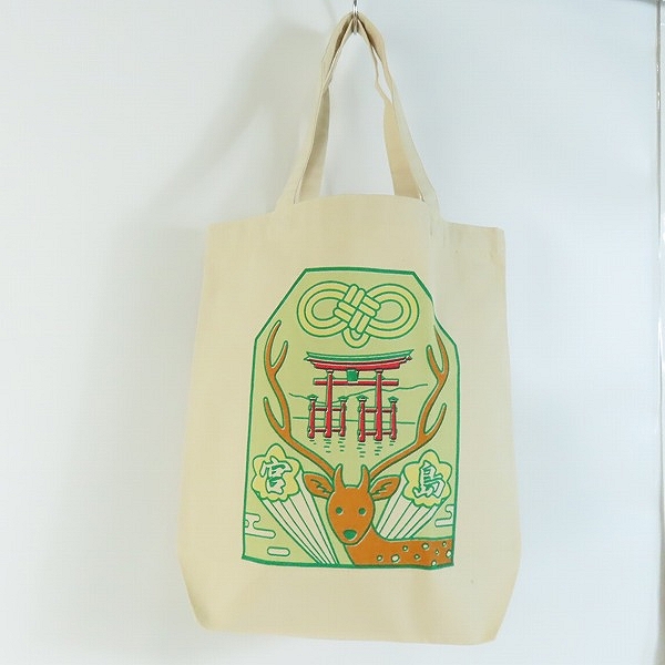 実際に弊社で買取させて頂いた【未使用】BEAMS/ビームス BJ宮島 お守りトートバッグ
