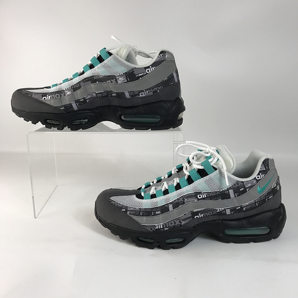 実際に弊社で買取させて頂いたNIKE×atmos/ナイキ×アトモス AIR MAX 95 PRNT/エアマックス95 WE LOVE NIKE AQ0925-001/27の画像 3枚目