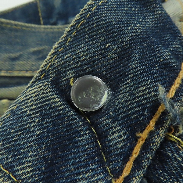 実際に弊社で買取させて頂いたLEVIS/リーバイス 501XX 刻印J 足長R/Vステッチ 腰裏シングル ヴィンテージ デニムパンツの画像 5枚目