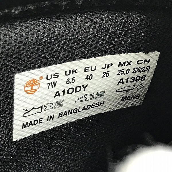 実際に弊社で買取させて頂いたTimberland/ティンバーランド 6インチベーシックブーツ  A1ODY/US7の画像 5枚目