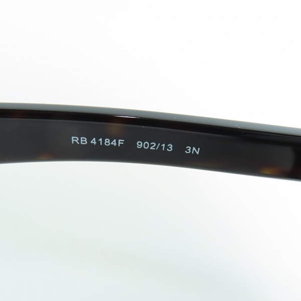 実際に弊社で買取させて頂いたRay-Ban/レイバン サングラス/アイウェア べっ甲柄 RB4184の画像 7枚目