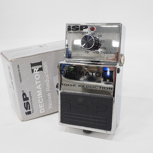 実際に弊社で買取させて頂いたISP TECHNOLOGIES/アイエスピーテクノロジーズ DECIMATOR II ノイズリダクション エフェクター【動作確認済】