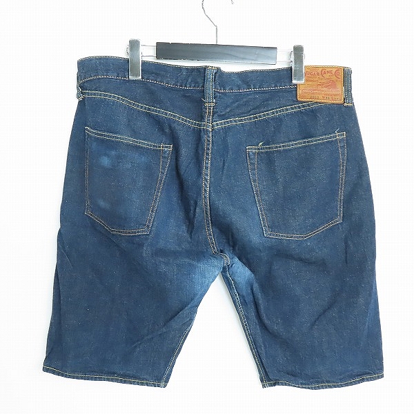 実際に弊社で買取させて頂いた(2)SUGAR CANE/シュガーケーン サマータイム ブルーデニム 1947モデル TYPEII ショートパンツ SC52013/36の画像 1枚目