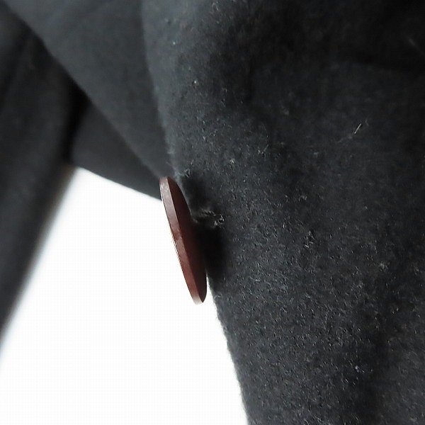 実際に弊社で買取させて頂いたUNDERCOVER/アンダーカバー 13AW 袖ニット ラペル切替コート L1304/1の画像 6枚目