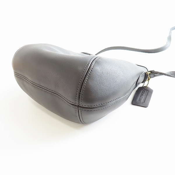 実際に弊社で買取させて頂いたCOACH/コーチ レザー ショルダーバッグ 9990の画像 3枚目