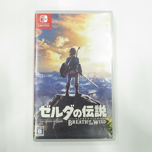 実際に弊社で買取させて頂いたNintendo Switch/ニンテンドースイッチ ソフト  ゼルダの伝説 ブレス オブ ザ ワイルド/ブレワイ