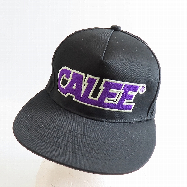 実際に弊社で買取させて頂いたCALEE/キャリー Univ. embroidery cap ロゴ キャップ CL-22AW025