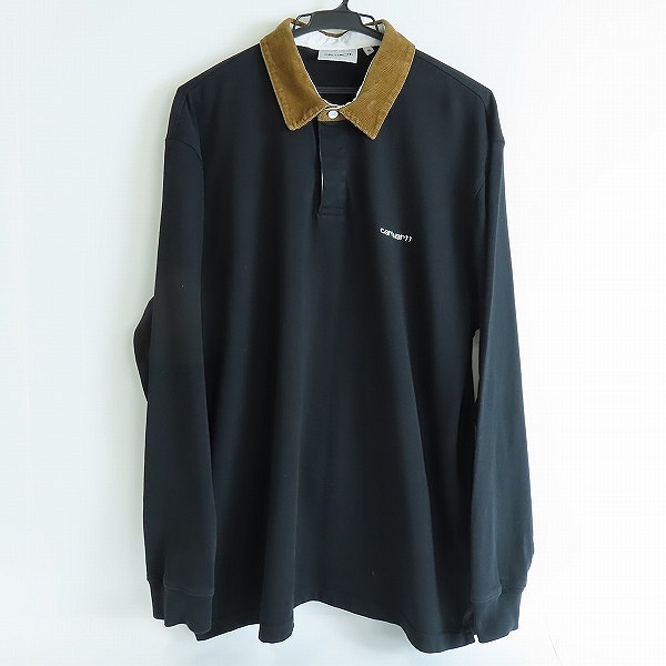 実際に弊社で買取させて頂いたCarhartt/カーハート WIP L/S CORD RUGBY POLO/ロングスリーブコードラグビーポロ I028289/XL