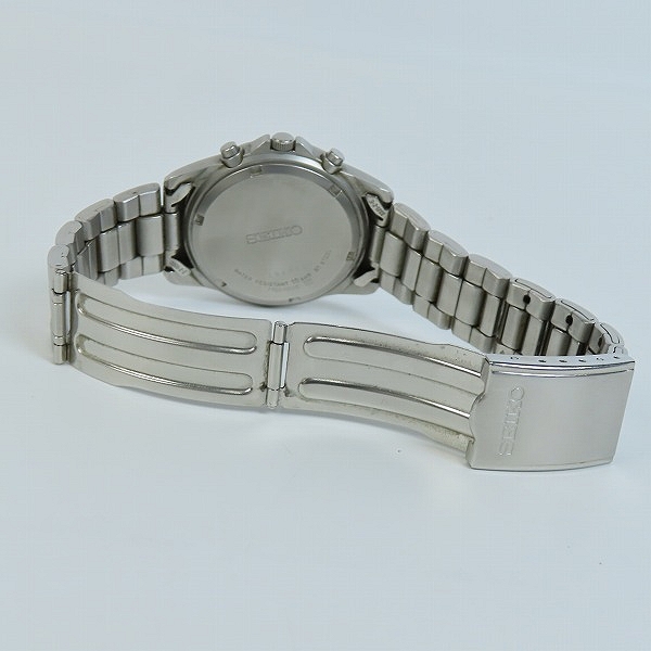 実際に弊社で買取させて頂いたSEIKO/セイコー クロノグラフ クォーツ腕時計 7T92-0DX0の画像 3枚目