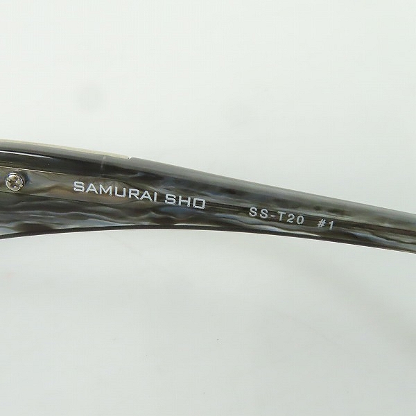 実際に弊社で買取させて頂いたSAMURAI SHO/サムライ翔 メガネフレーム/アイウェア SS-T20 #1の画像 6枚目