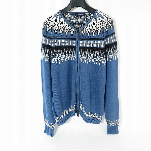 実際に弊社で買取させて頂いたJohn UNDERCOVER/ジョン アンダーカバー ノルディック ジップカーディガン/3