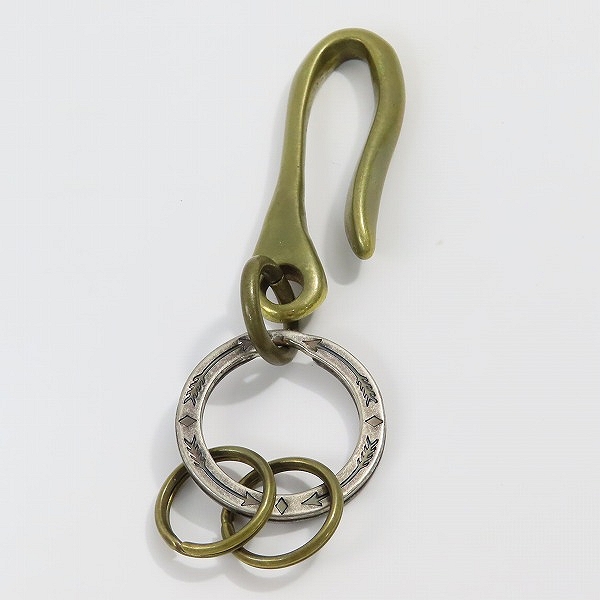 実際に弊社で買取させて頂いたTHE FLAT HEAD/フラットヘッド キーホルダー/キーリングの画像 2枚目