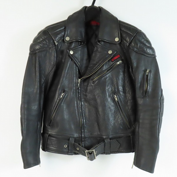 実際に弊社で買取させて頂いたYAMAHA/ヤマハ ダブルライダース L ブラック 日本製 M